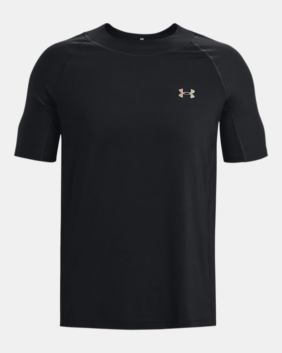 Men's UA RUSH™ SmartForm Short Sleeve in Black image number 5